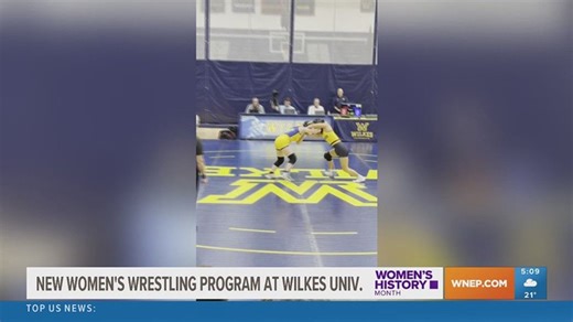 New women's wrestling program at Wilkes University | Haystack News
