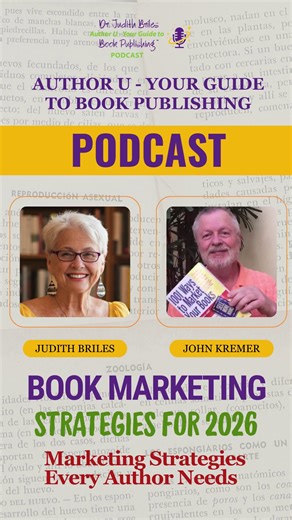 Learn how AI, Substack, YouTube & LinkedIn can turn one video into a multi-platform book marketing machine—automatically. In this podcast, Judith Briles and @JohnKremer show authors how to publish once, appear everywhere, save time, and sell more books in 2026. Full episode here: http://bit.ly/BookPublishingPodcast https://youtu.be/vQerSkgFSxE #BookMarketing #AuthorMarketing #JudithBriles #JohnKremer #AIforAuthors #Substack #YouTubeShorts #LinkedInMarketing #PublishingTips #2026Marketing | Color