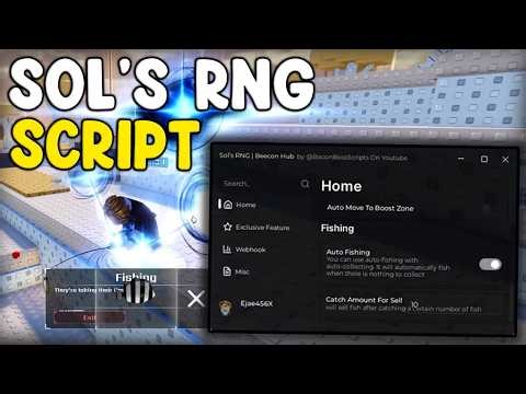 [🥚UPDATE] Sol's RNG BEST Script Auto Farm, Melt Bosses, Dupe - Roblox 2026