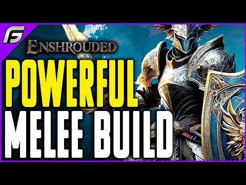 Enshrouded BEST MELEE BUILD GUIDE - Most Powerful Strength Build - Best Skills, Armor, Weapons