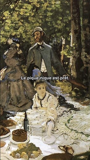 Le déjeuner sur l’herbe (1865-1866) par Claude Monet