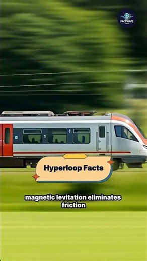 Hyperloop Could Replace Planes 🚄 || #hyperloop #futuretravel ‪@FactwaveDaily01‬