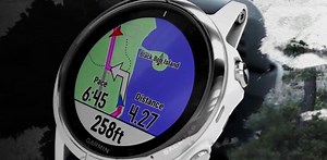 モバイル回線なくても地図OK！なガーミンのGPSスマートウォッチ