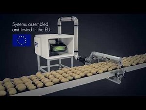 POTATO, APPLE, PRODUCE DRYING AIR KNIFE SYSTEM