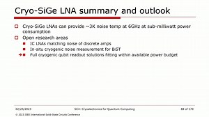 ISSCC 2023-SC4 Cryoelectronics for Quantum ComputingTechnology