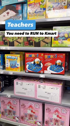 Teachers, RUN don't walk to Kmart and grab yourself this BINGO game! It's such a fun way to practice number recognition, place value and chance. The numbers go all the way up to 90, PLUS it comes with BINGO cards and counters too. All for the bargain price of just $8! This is NOT an ad, I just genuinely love this @kmartaus find! Think your teacher bestie would love this too? Don't forget to share this with them. | The Sydney Teacher