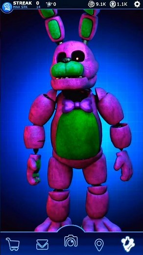 FNAF AR Edit - Blacklight Animatronics