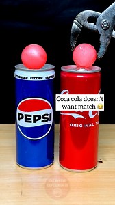 1.4M views · 5.1K reactions | RHCB vs Pepsi Vs Coca Cola  #satisfying #experiment #science #asmrsounds #rhcb #redhotballvs | Red Hot Ball Experiments | Facebook