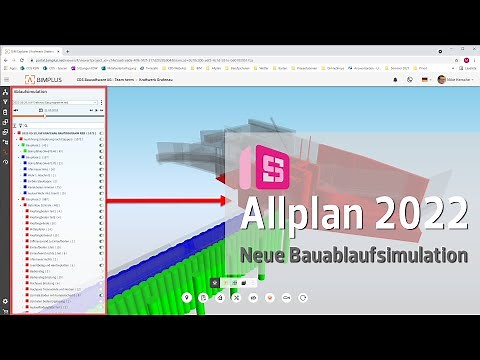 ALLPLAN 2022 Bauablauf in Bimplus