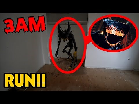IF YOU SEE BENDY.EXE & THE INK DEMON OUTSIDE OF YOUR HOUSE RUN| BENDY AND THE DARK REVIVAL REAL LIFE