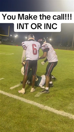 You make the call!!! Interception or Incomplete??? #Football #YouMakeTheCall