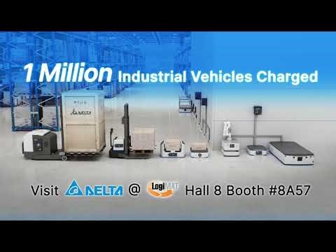 1 Million Industrial Vehicles Charged by MOOV Charger Portfolio | Delta at LogiMAT 2026