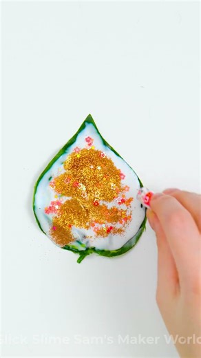 Meet My Leaf Besties! 🍃🥰 #NatureFun #KidsCreativity #Shorts