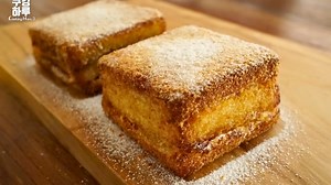 Ham Cheese Fried Sandwich Recipe