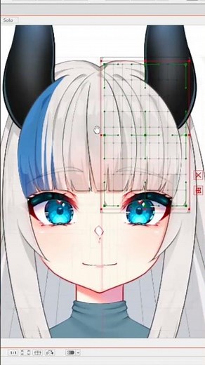 COMMISSION WORK COMPLETED © 2023 - Rigging Vtuber live2d #live2d #vtuber #rigging #showcase