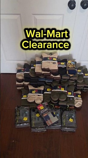 Wal-Mart Clearance Haul: Socks and Undies Edition