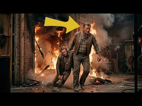 John Wayne Kicked Down a Locked Door to Save Trapped Steve McQueen—The Day Rivalry Died in Fire