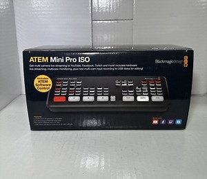 Blackmagic ATEM Mini Pro Iso HDMI Switch Video Interface | eBay