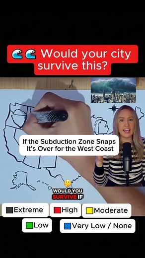 If the Subduction Zone Snaps, It’s Over for the West Coast! 勞 #christianreels #reels #God #reels #tsunami | Morgan Hamilton | Facebook