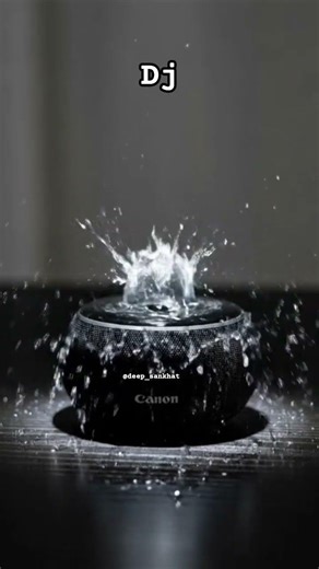 Extreme Bass Test Canon Speaker – Water Jumping Bass 120FPS Sound Test