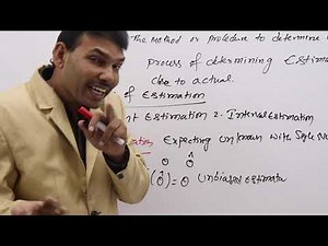 Estimations, maximum error of estimate, point,interval estimation etc‪@VATAMBEDUSRAVANKUMAR‬