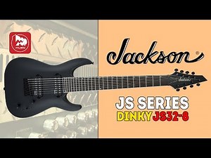 [Eng Sub] JACKSON JS Series Dinky JS32-8 eight-string electric guitar