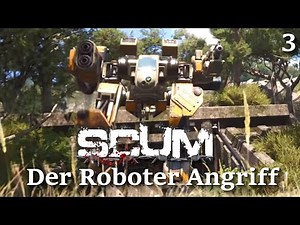 Roboter schießen in mein linkes Auge | Scum 3