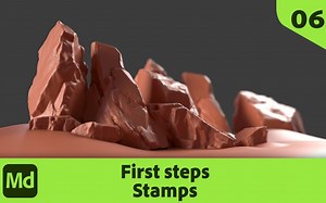 First Steps with Substance 3D Modeler - 06 Stamps