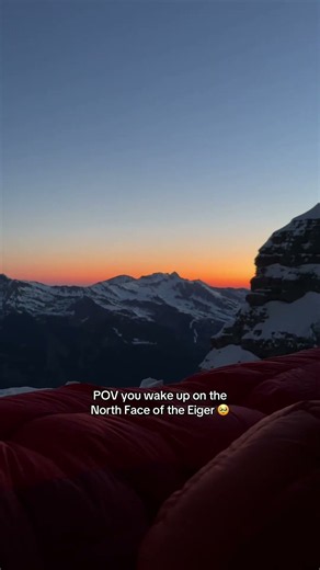 Spot the climbers... #alpinism #mountaineering #eiger #grindelwald #climbing #sports