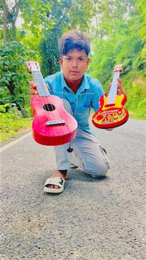 Mini Guitar Vs Big Size Guitar Unboxing And Sound Test |🎸🎶 Which One Is Best?