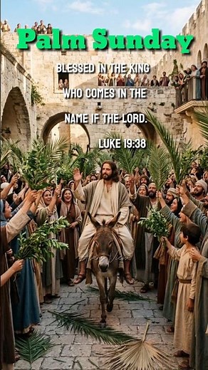 Palm Sunday🌿♥️ | Hosanna! Hosanna! Hosanna in the highest | Blessed Palm Sunday