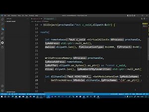 Rust - Remote DLL Injection