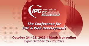 International PHP Conference 2025 | October 27 ‒ 31 | Munich