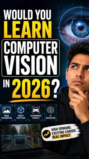 Computer Vision Explained in 60 Seconds | AI Skills, Applications & Jobs #computervision #ai#aijobs