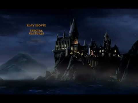 Opening to Harry Potter and the Philosopher's Stone 2002 DVD (Disc 1, Widescreen version)