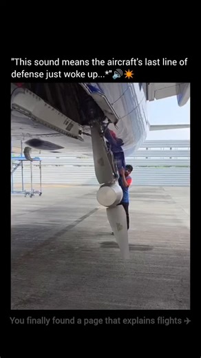 Explaining Flights | Aviation on Instagram: "Follow @explainingflights to understand the systems that protect an aircraft when everything else fails. That sudden mechanical whine means the aircraft’s last line of defense has activated. This is the Ram Air Turbine (RAT) — a small emergency turbine that automatically deploys if an aircraft loses all primary electrical power. As air rushes past, the RAT spins and generates enough hydraulic or electrical power to keep critical flight controls and in