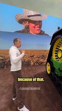 John Deere Autonomous Tractor- 360° AI Vision and Remote Control