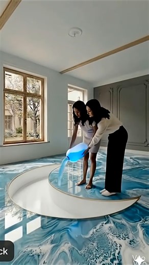 epoxy Resin Floor Transformation #epoxy #floor #epoxyfloor #viralshorts #zaralarsson #home #design