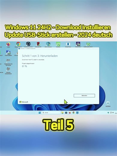 Windows 11 24H2 Update: USB-Stick Erstellen und Installieren