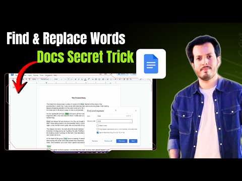 How To Find and Replace Words in Google Docs Step by Step