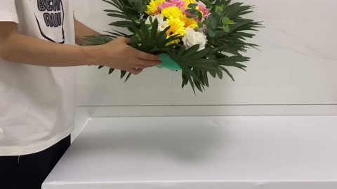 Tombstone Flowers - Saddle Flowers for Cemetery Headstone, Silk Sunflower Rose Headstone Flower, Christmas Grave Saddle with Two Lovely Butterflies Included, Memorial Day Saddle Flowers for Headstone