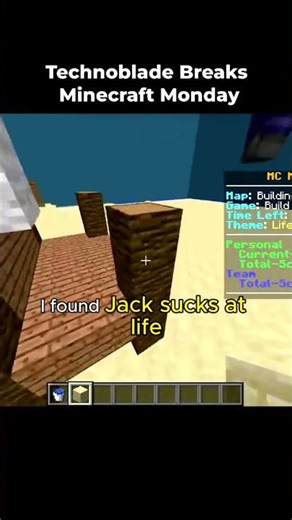 When Technoblade Broke Minecraft Monday