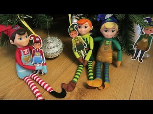 Elf Mates decorate Christmas tree - Elf on the shelf
