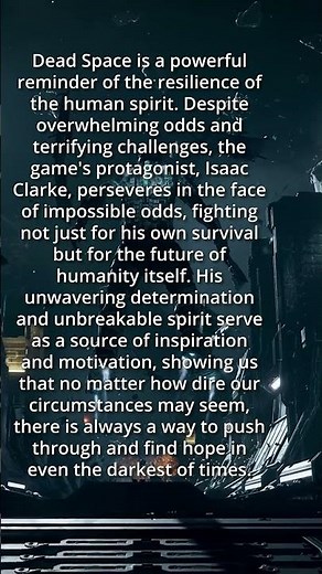 Dead Space Inspiration