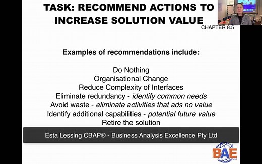 Introduction To Solution Evaluation | BusinessAnalystMentor.com