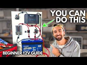 How to Wire a Complete 12V Campervan System (Beginner Friendly)