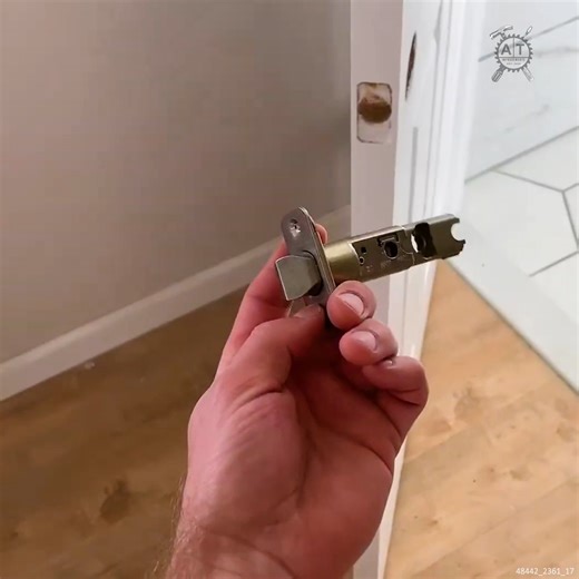 How to install a Door Knob #Tutorial #DIY #Home | Andrew Thron Improvements