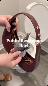 28M views · 698K reactions | This is truly genius! Now I always have it in my bag! And going to public restrooms with kids is so much easier now!#momlife #firsttimemom #lifehack #tipsandtricks | Tsagana/Momhack | Facebook