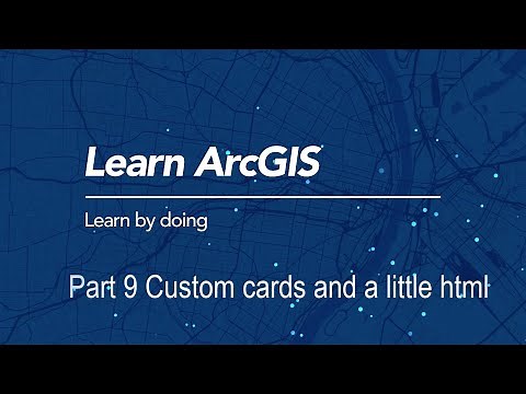 Build an ArcGIS Hub: Custom Cards and HTML