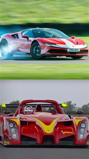 Ferrari Sf90 v/s Radical Rxc Spyder